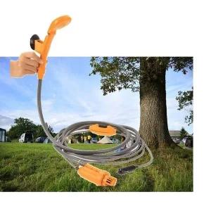 야영 캠핑샤워기 목욕 캠핑샤워 야외샤워기 간이 잭 물통 (WFJXEA8)