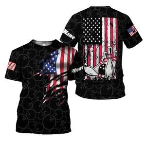 맞춤형 볼링 셔츠, 개인 맞춤형 이름 볼링 셔츠 유니 , 남녀용 볼링 유니폼, 팀 볼링 셔츠 선물