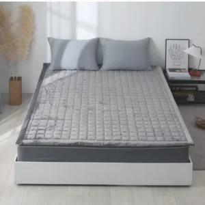 아르지오 극세사 침대 패드 매트리스 이불 LK 그레이