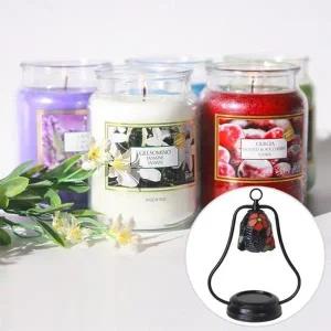 라움데코 페탈리캔들+티파니 빛조절 캔들워머 세트