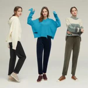 [1+1+1] 여성 벨벳 코듀로이 기모 본딩 팬츠 3종세트(CGBW)