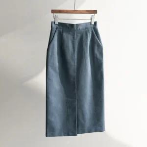 (안나앤플러스) A. 프레첼 코듀로이 스커트[스커트CQE76] 빅사이즈