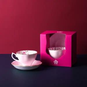 [롯데백화점]로얄알버트 뉴황실장미 커피잔 2인조 (로즈컨페티)