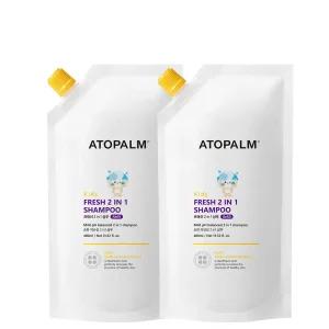 아토팜 키즈 프레쉬 2in1 샴푸 리필 400mlx2개