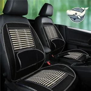 여름용 차량 대나무 시트 쿨방석 시트 쾌적한 쿨링시트 시트보호 허리받침 매쉬쿠션 전차량시트