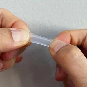 코패드 슬림 4P 투명 안경코받침 실리콘 씌우는