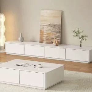 85인치 티비장 높은 고급 TV장 다이 원목 장식장 TV다이