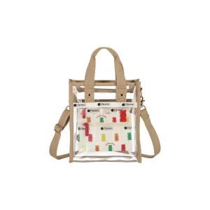 레스포색 레스포삭 하리보 골드베렌 클리어 미니 N S 토트백 1527.HD67 340173