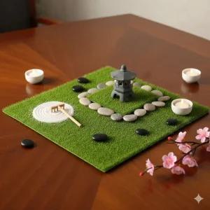 15cm 인조잔디 테라리움 화분 미니어처 장식 소품 인테리어 꾸미기 (WFK590O)