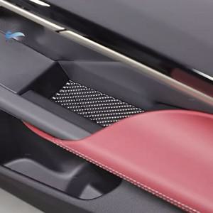 BMW 5시리즈 i5 G60 2024  카본  자동차 내부 악세사리 도어 콘솔박스 패널 수납  매트 커버