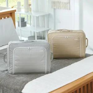 [2개세트]  3세대 압축 파우치 가방 이불 겨울옷 보관 수납 압축팩 XL 2개