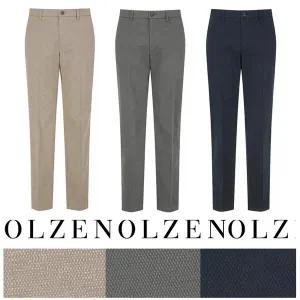 [올젠] 히든 풀밴드 스탠다드핏 치노 팬츠 ZOF1PP1302 3컬러