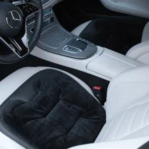 미끄럼방지 처리된 푹신한 겨울 차량용 가죽 극세사 방석