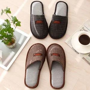 남자 실내 슬리퍼 거실화 사무실 신발 앞막힌 실내화 예쁜실내화