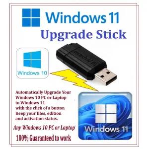 MICROSOFT 마이크로소프트 업그레이드 Any 64bit Windows 10 LAPTOP 랩탑 노트북 / 데스크탑 to 11 - Guara