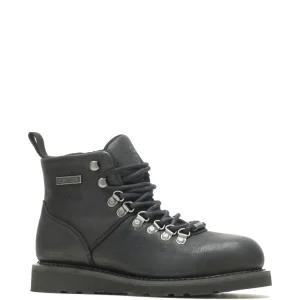 [관부가세포함] 할리데이비슨 덴웨이 4인치 D87233 여성용 블랙 가죽 모터사이클 부츠