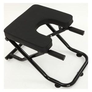 다기능 접이식 요가 스툴 가정용 피트니스 장비 스포츠 보조 반전 의자 홈 짐 밸런스 보드(색상: 블랙)