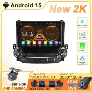 쉐보레 말리부 XL 2012 2013 2014 2015용 안드로이드 15 카 DVD 오토 라디오 멀티미디어 플레이어 GPS 네비