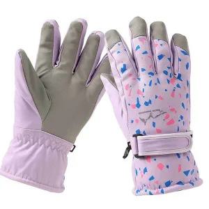 스키장갑 터치 팔레트 여성용 방한 보드 스노보드