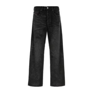 2001 D-매크로 블랙 데님 진 A21496007DB 02