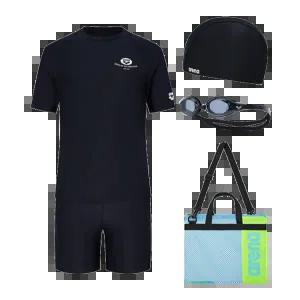 스타트 남아동 래쉬가드 4부 세트 키트 A4BB1KB02BLACK_KJ