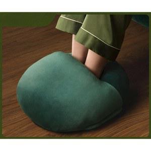 전기풋워머 사무실 발난로 발시려움 전기발방석 발보온 다크그린