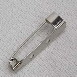 브로치재료 일자핀대 명찰 코사지 옷핀 25mm 100p 브로치핀대 옷핀 코사지핀대 브로치부자재 브로치재료