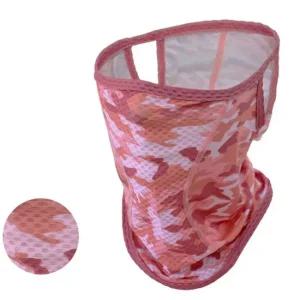 카모 핑크 스포츠마스크 자전거마스크 라이딩 매쉬마스크 사이클 자전거라이딩복