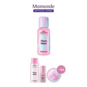 [본사직영] 마몽드 플로라글로우 로즈리퀴드마스크80ml + 토너50ml + 마스크1ml 10개, 15ml