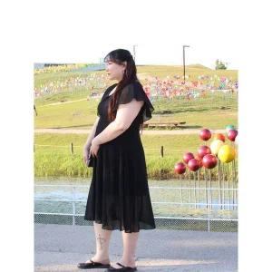 [리베리베_레이틀리코리아]빅사이즈 쉬폰 롱원피스 플러스사이즈 하객룩 여신원피스 88 99 140_P341473498