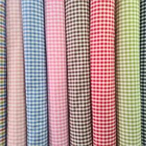 깅엄체크 패턴 천 6color/원단/리폼/레자/공예/수예/수선/만들기/무늬/공작용