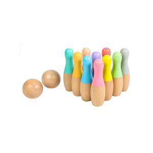 볼링 핀 놀이 게임 세트 교구 미니 운동회 소형