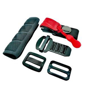 자이링스 헬멧 퀵 릴리스 버클 키트, 올 메탈 래칫 턱 스트랩 어댑터, 오토바이 액세서리, D-링 헬멧, 하프, 3/4, 풀페이스 레드, 1팩과 호환 가능