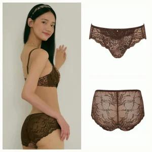 커플속옷추천 레오파드 소프트 레이스 팬티_SPTD583SASG