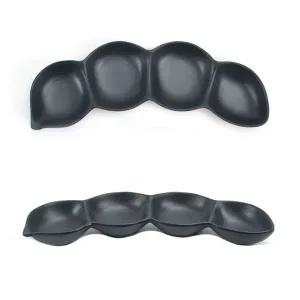 멜라민 4구 종지 나눔접시 반찬그릇 25.2x7.5cm 9호