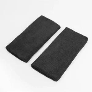 싹팔아스토어 무릎관절보호대 무릎보조기 여름무릎보호대 밴드타월 무릎보호대2P세트(블랙)