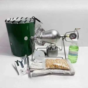 소형 뻥튀기 기계 쌀튀밥 과자 팝콘기계 캠핑용 떡뻥