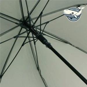 카키 골프가이드 자동 장우산 대형 방수 우산 카페우산