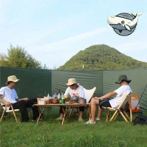 프라이버시 보호 스크린 바람막이 캠핑 파티용