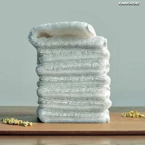 위생 행주 대나무 섬유 주방 기름기제거 손걸레 수세미 화이트10장세트