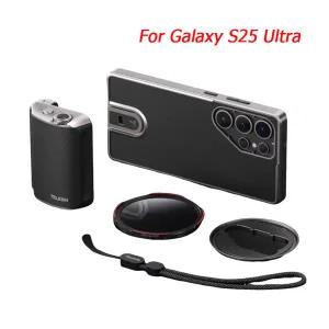 갤럭시 S25 울트라 텔레신 마스터 촬영 세트 폰 카메라 핸드 그립 폰 홀더 CPL ND 2-32 필터 리모컨 핸들