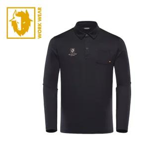 블랙야크 티셔츠 S-기모폴로티셔츠 등산복 워크웨어