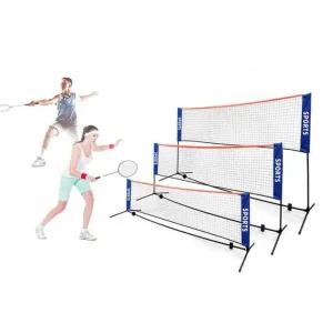 [콩심팥심]배드민턴 네트 풀세트 테니스 휴대용 배구 6m