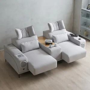 미노 모션소파 전동 리클라이너 3인용 패브릭 고급형 (콘솔박스 일반형 포함)