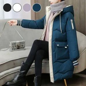 여성 롱패딩 웰론 돕바 커플 패딩 잠바 아우터 방한 돕바 커플 아우터 경량 롱 여성 겨울 잠바 여자