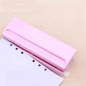 6공펀치 셀프제본 간격 조절 타공 다이어리 구멍 다공