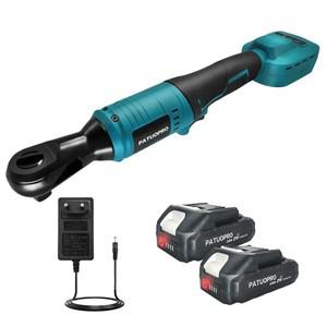 브러시리스 래칫 렌치, 무선 전기 렌치, 나사 너트 제거, 자동차 수리 전동 공구, Makita 18v 배터리, 100N
