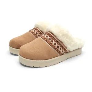 까발로 여성 겨울신발 방한화 털슬리퍼 CA023