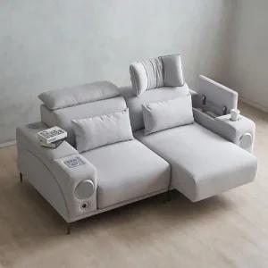 미노 모션소파 전동 리클라이너 3인용 패브릭 고급형 [무료배송]