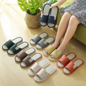 내츄럴 린넨 논슬립 층간소음방지 거실화 슬리퍼 실내화 욕실화 사무실 7컬러 실내슬리퍼